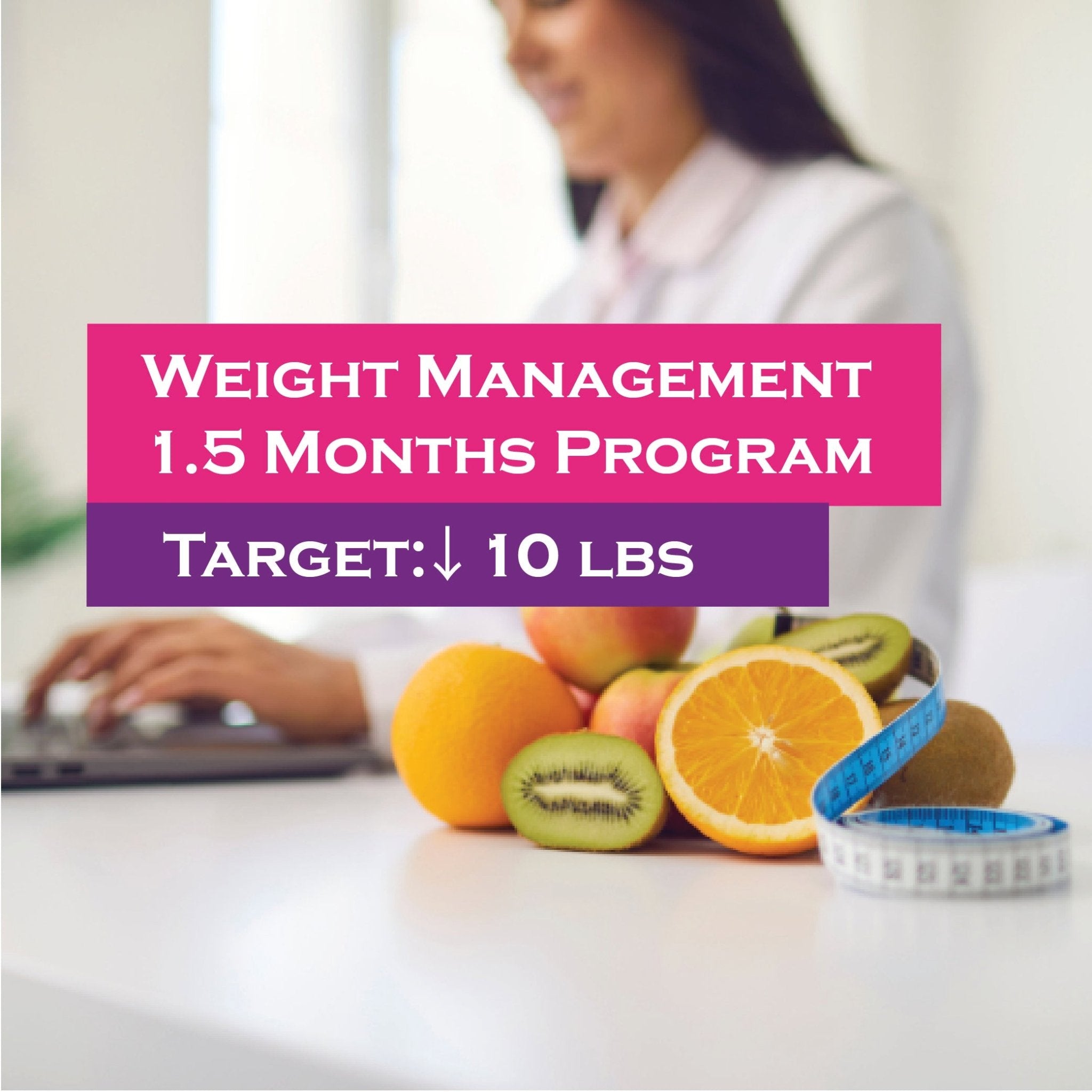 Adult Weight Management Program – 1.5 Months (Target -10 lbs) – Lovini 心然營養