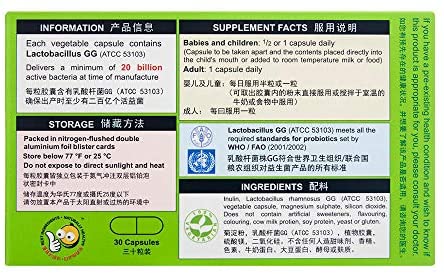 LACTOGG® Probiotic (30 capsules) - Lovini Health