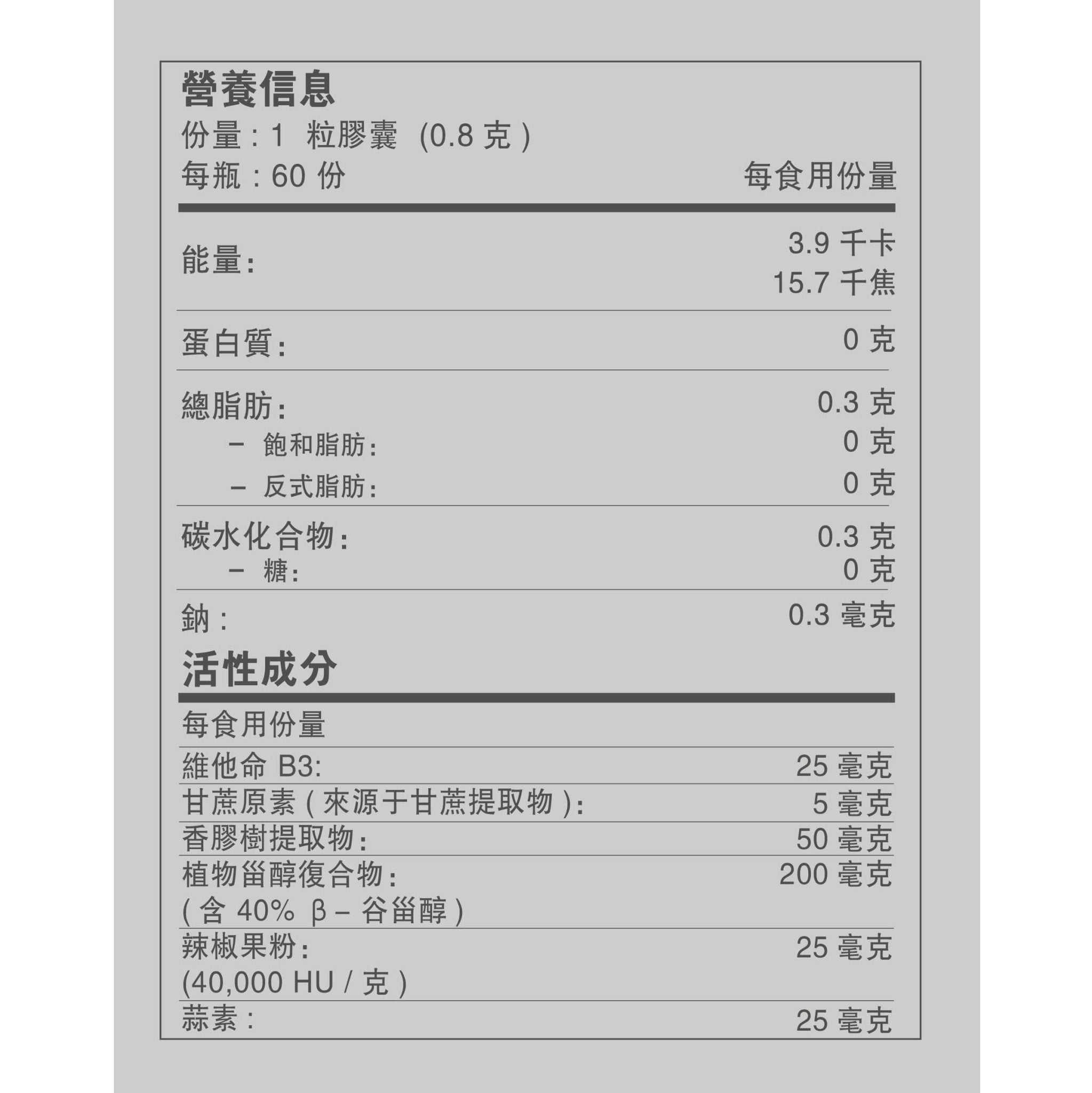 Lovini Cholesterol Support (60 Capsules) x3 bottles - Lovini Health