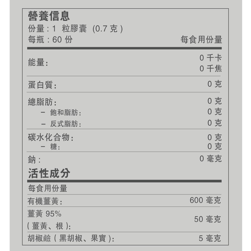 Lovini Turmeric with BioPerine® (60 Capsules) x3 bottles - Lovini Health