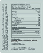 Lovini Turmeric with Black Pepper (60 Tablets) - Lovini Health