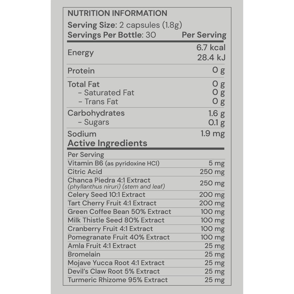 Lovini Uric Acid Support (60 Capsules) x3 bottles - Lovini Health
