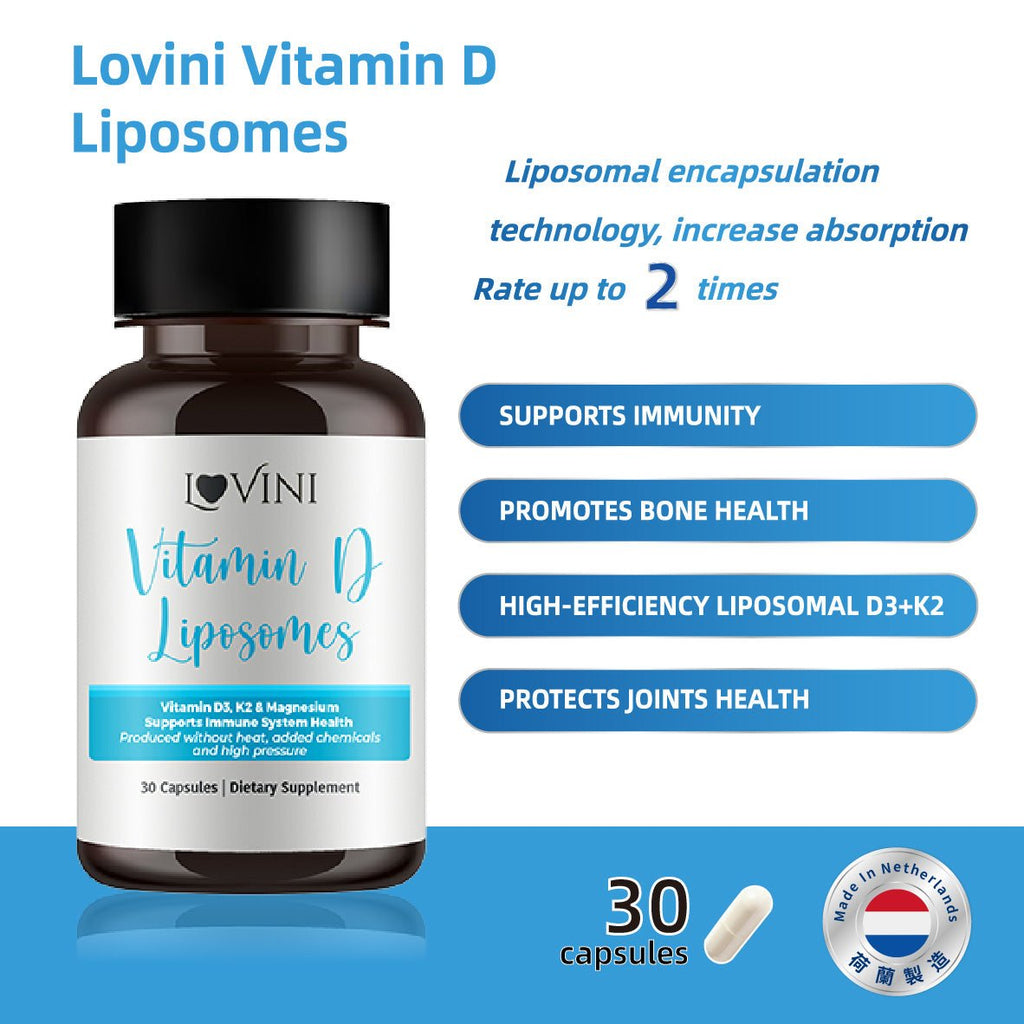Lovini Vitamin D Liposomes (30 capsules) - Lovini Health