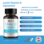 Lovini Vitamin D Liposomes (30 capsules) - Lovini Health
