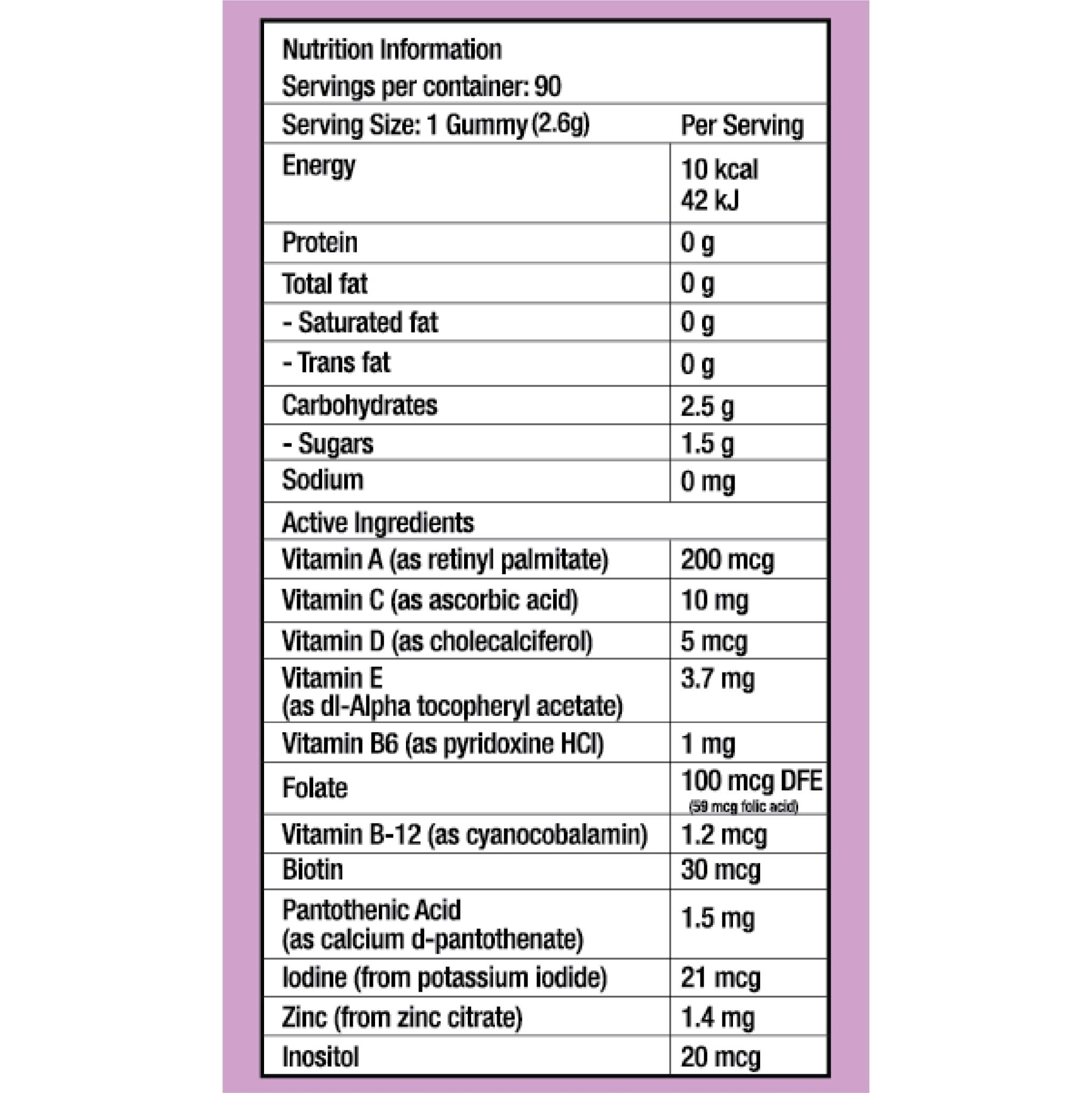 LoviniKids Multivitamins Gummies x3 packs - Lovini Health