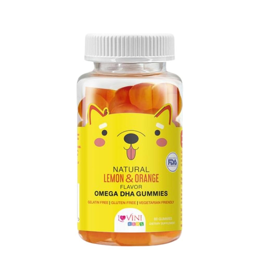 LoviniKids Omega DHA Gummies 60 gummies - Lovini Health