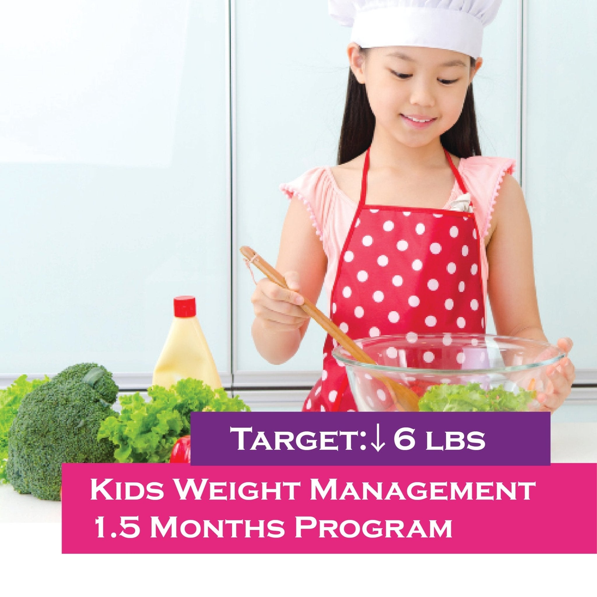 LoviniKids Weight Management Program – 1.5 Months (Target - 6 lbs) - Lovini Health