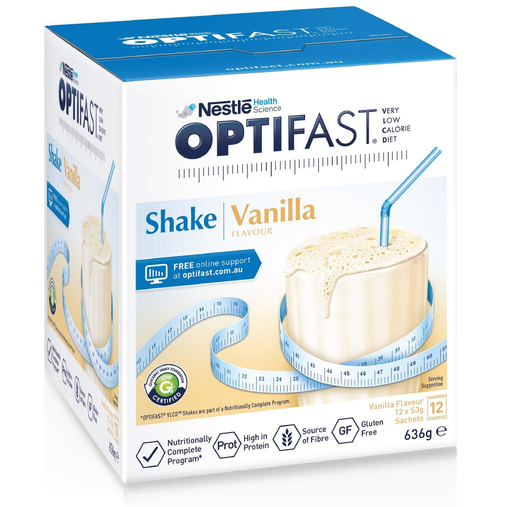 Nestle Optifast Milkshake (12x53g) - Lovini Health
