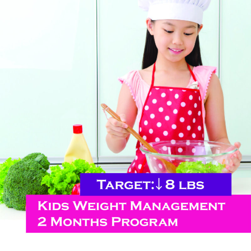 LoviniKids Weight Management Program – 2 Months (Target -8 lbs)