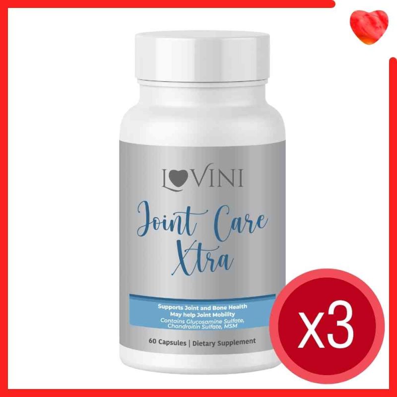 Lovini Joint Care Xtra (60 Capsules) x3 bottles