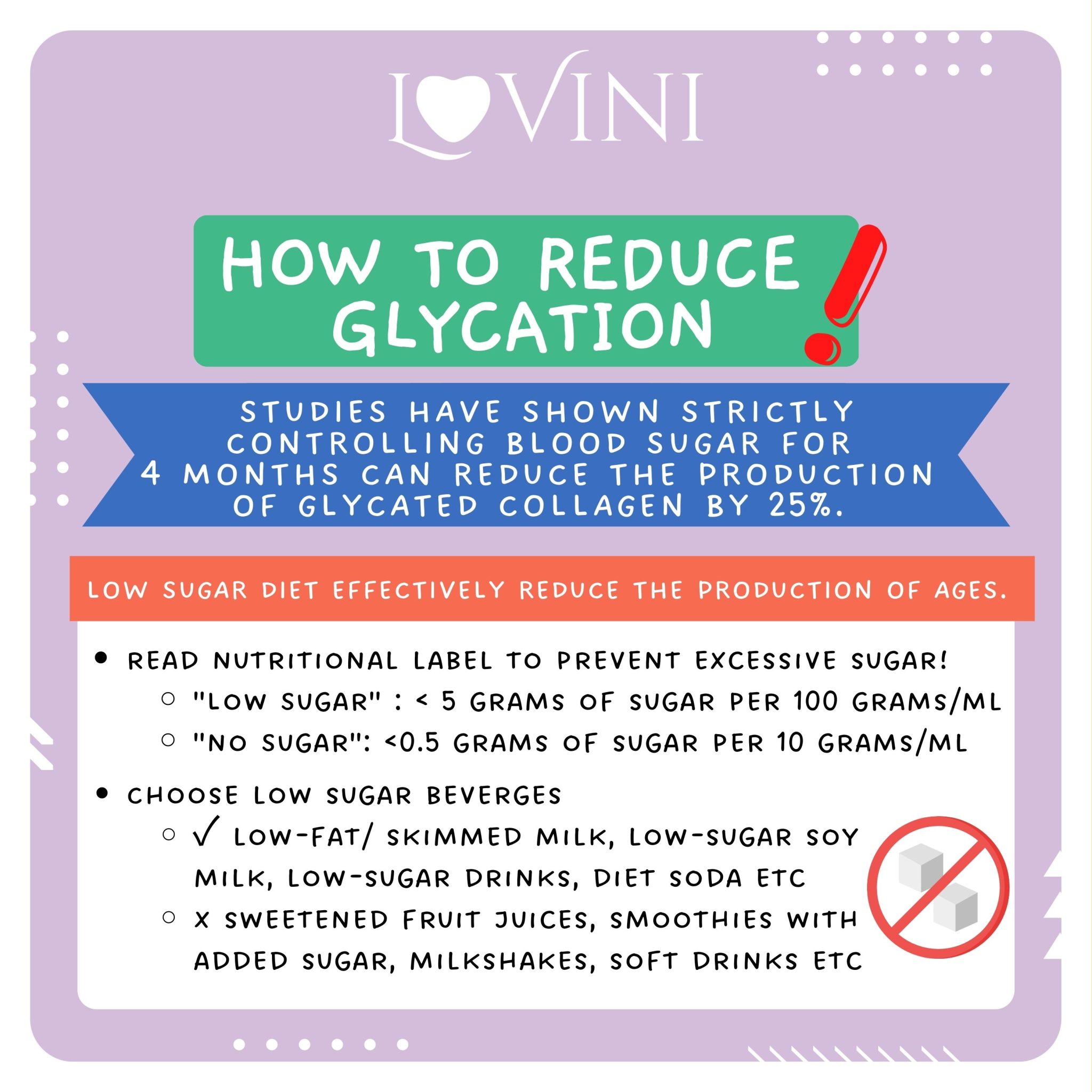 Too Much Sugar = Skin Aging? 心然營養